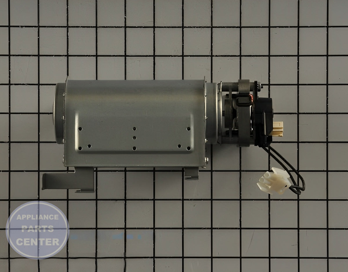 WHIRLPOOL RANGE CONTROL PANEL COOLING FAN W11107275 - Detailed view of motor specs