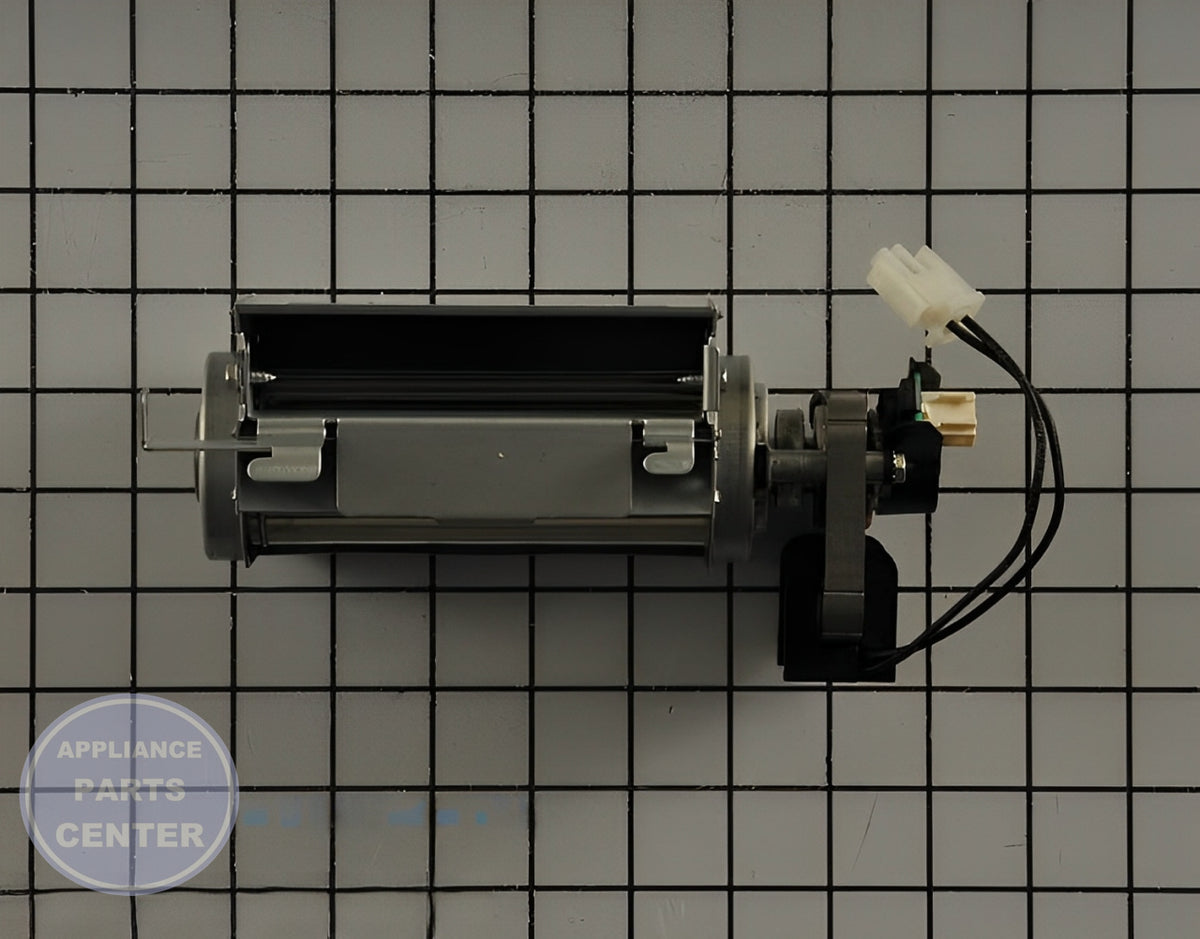 WHIRLPOOL RANGE CONTROL PANEL COOLING FAN W11107275 - Installation in WPL Range/Stove/Oven showing key mounting points
