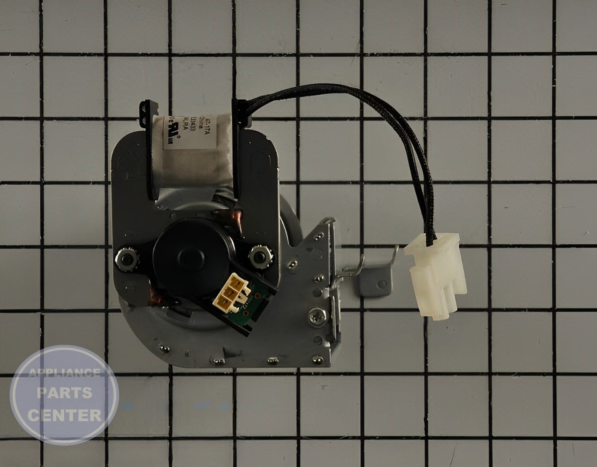 WHIRLPOOL RANGE CONTROL PANEL COOLING FAN W11107275 - Installation in WPL Range/Stove/Oven showing key mounting points