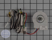 WHIRLPOOL REFRIGERATOR EVAPORATOR MOTOR W11109595 - Main view showing efficient cooling for Whirlpool refrigerator models