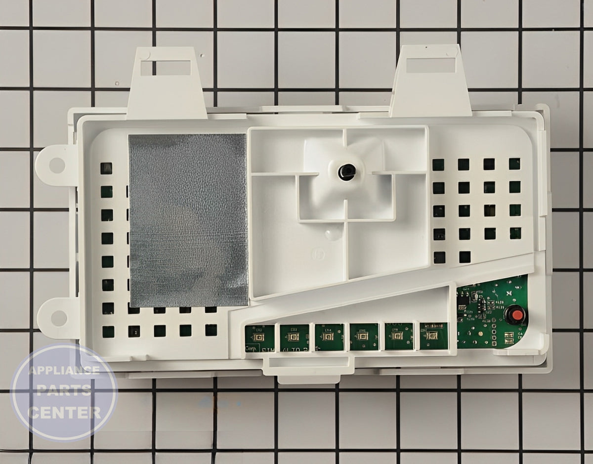 Control Board W11116498 - Detailed view of timer and circuitry