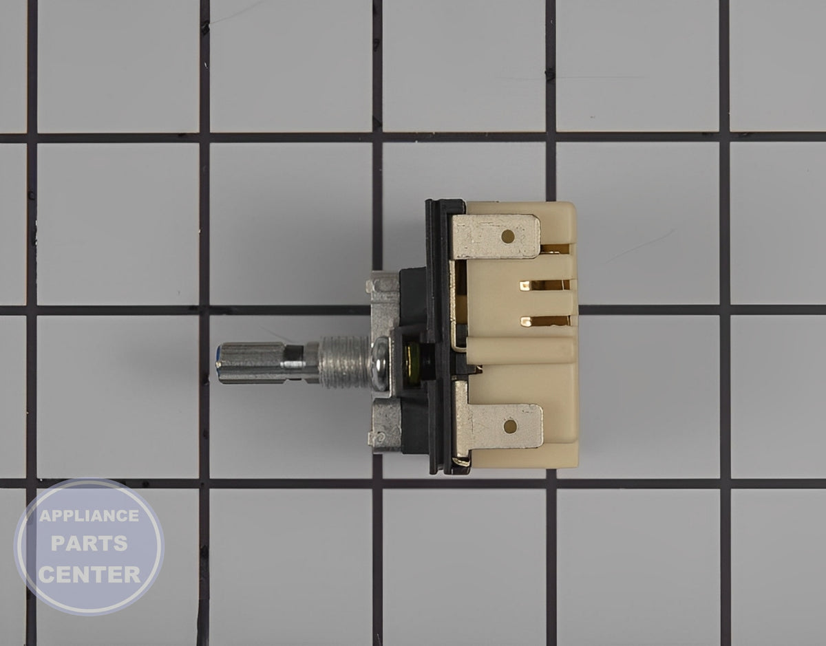 WHIRLPOOL INFINITE SWITCH W11120795 - Detailed view of temperature control features