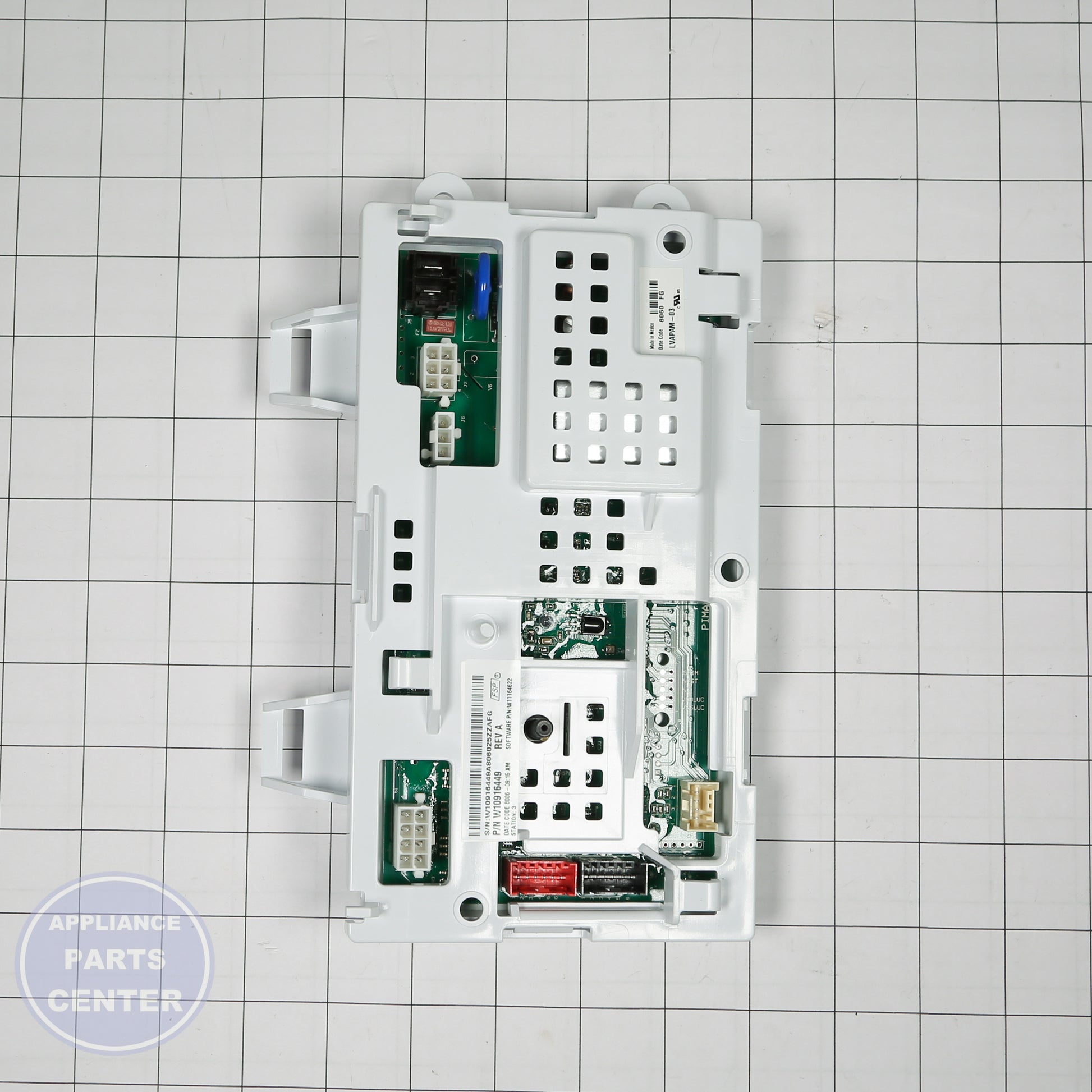 WPL CNTRL-ELEC W11124713 - Installation in W10862205 showing key mounting points