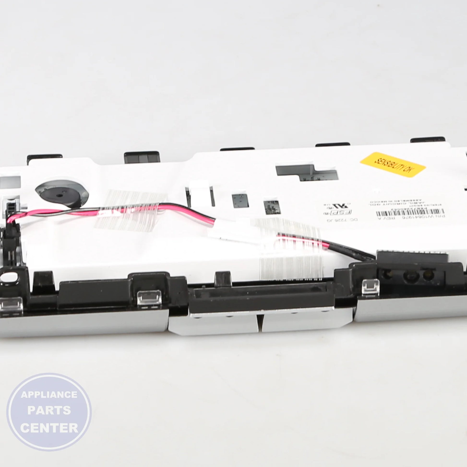 CNTRL-ELEC W11125431 - Side view with Circuit Board & Timer specs