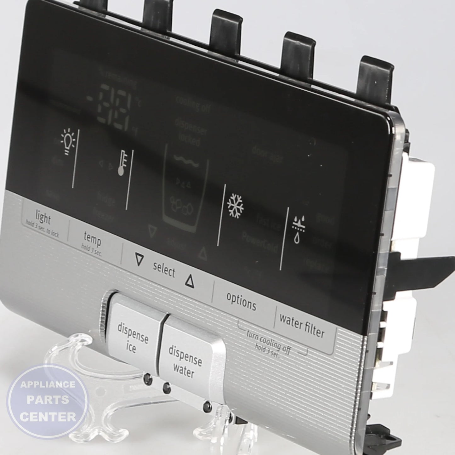 WPL CNTRL-ELEC W11125431 - Main view showing Circuit Board & Timer for WPL Refrigerators
