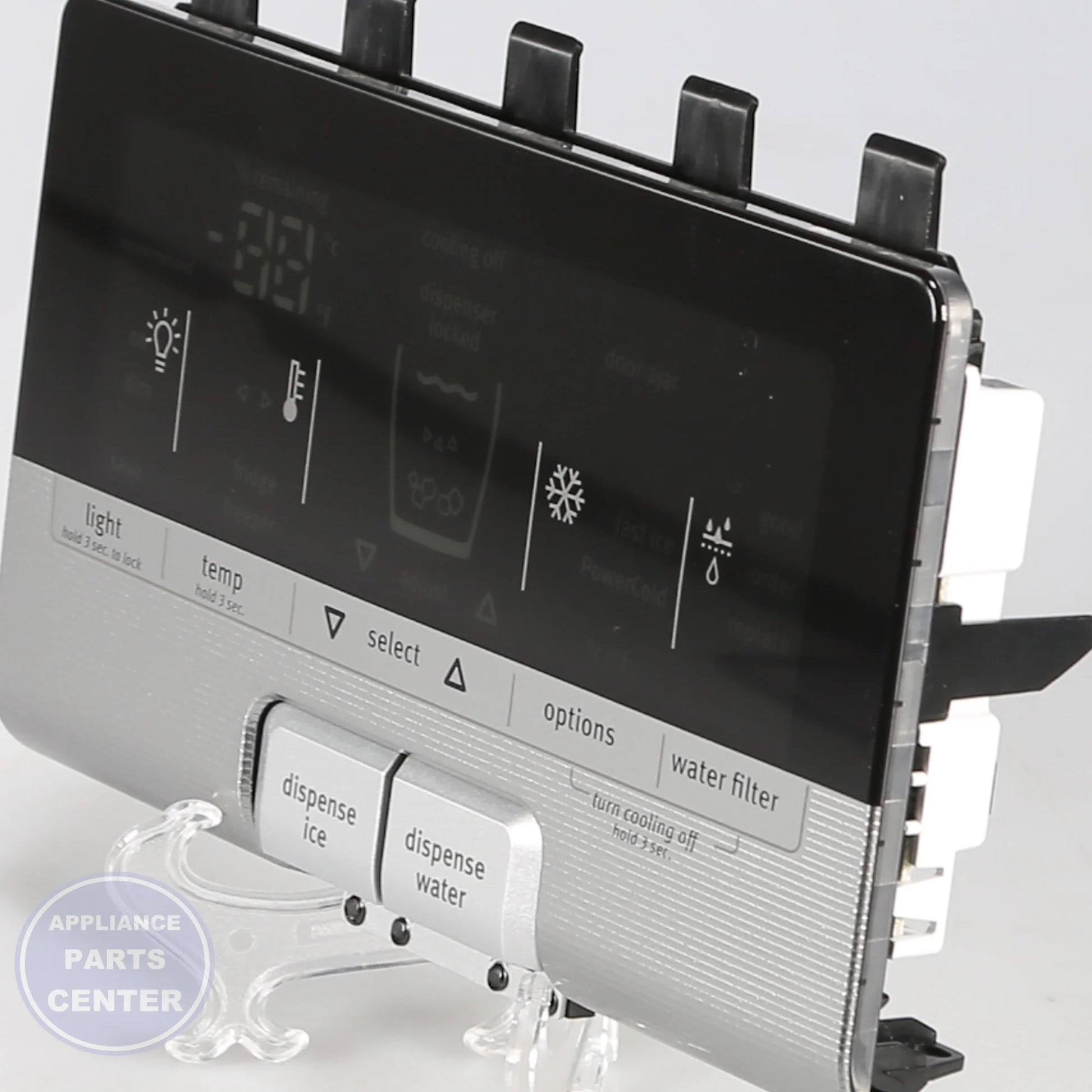 WPL CNTRL-ELEC W11125431 - Main view showing Circuit Board & Timer for WPL Refrigerators