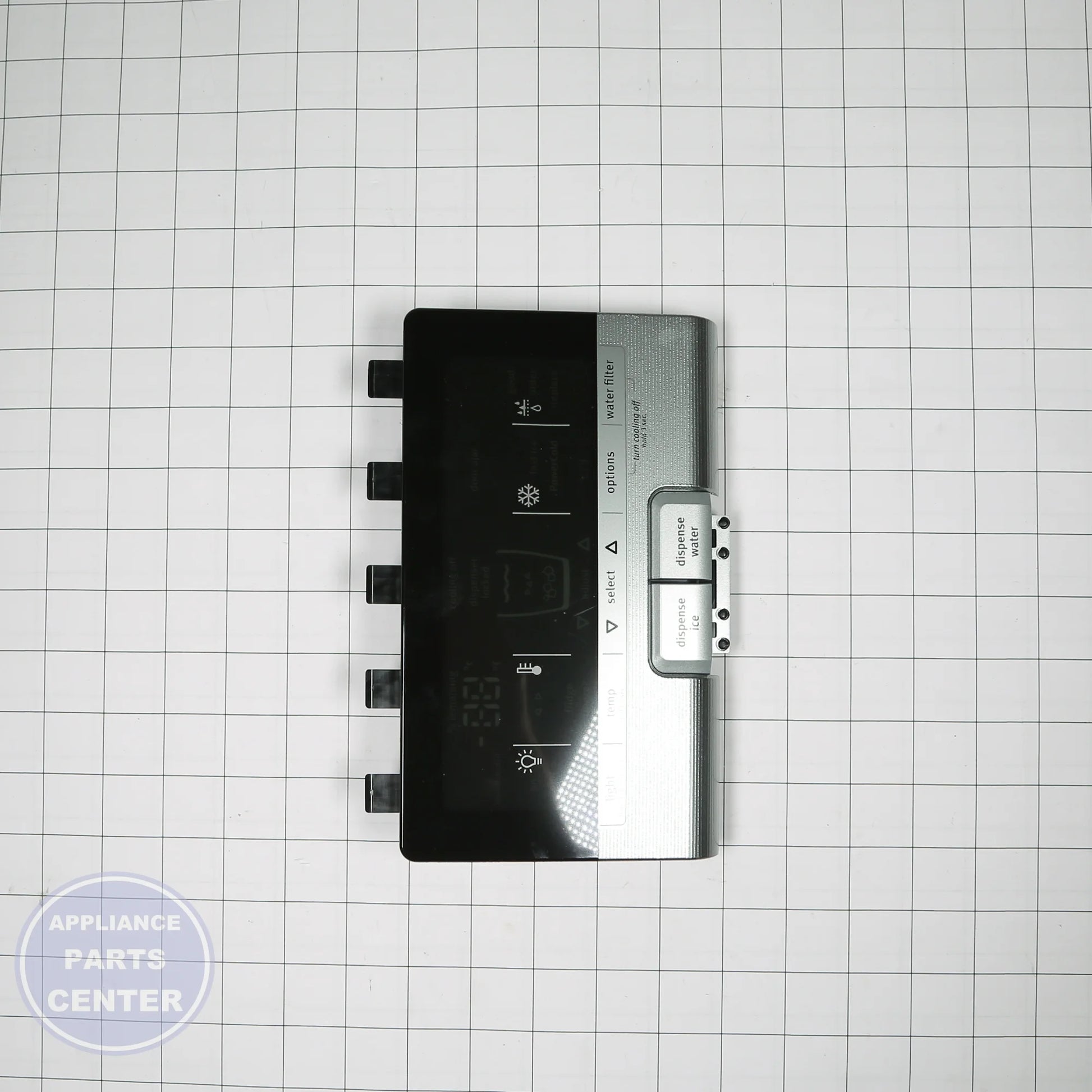 WPL CNTRL-ELEC W11125431 - Installation in WPL Refrigerator showing key mounting points