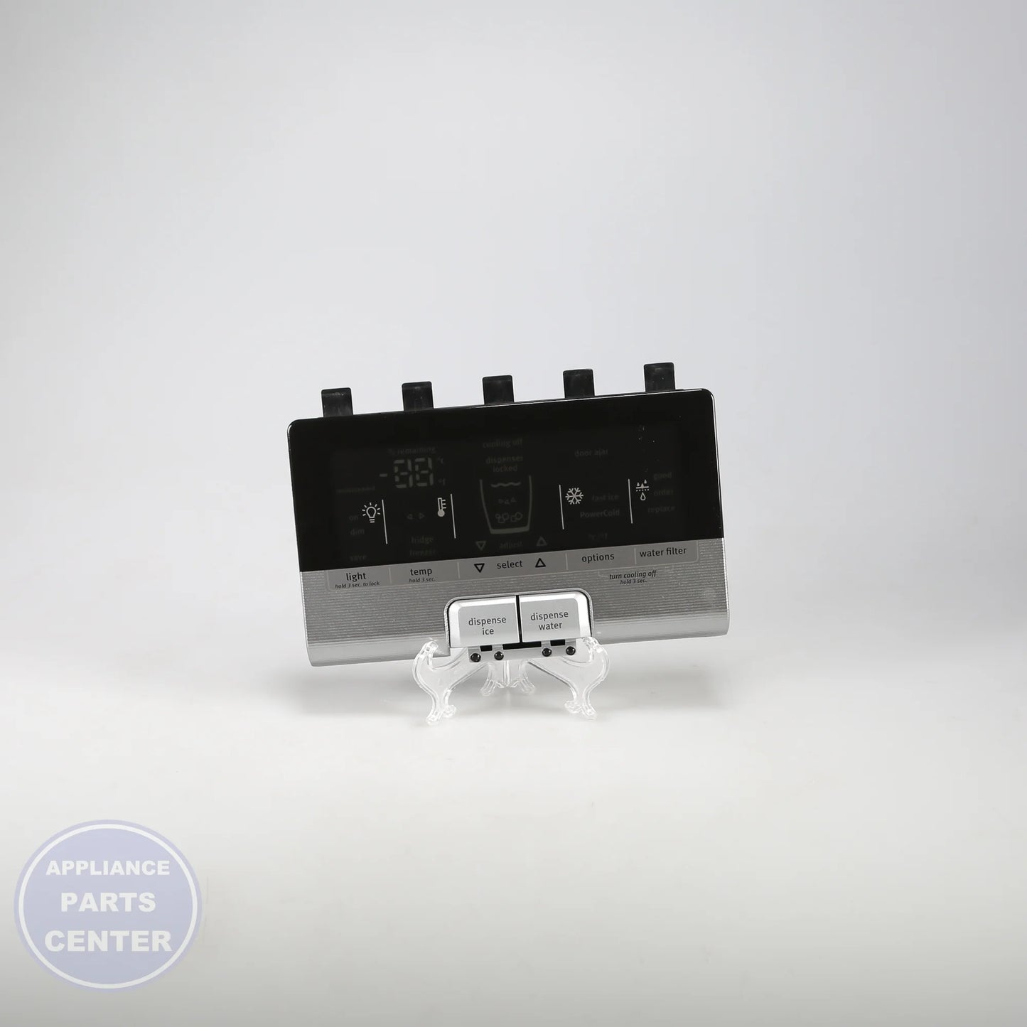 WPL CNTRL-ELEC W11125431 - Installation in WPL Refrigerator showing key mounting points