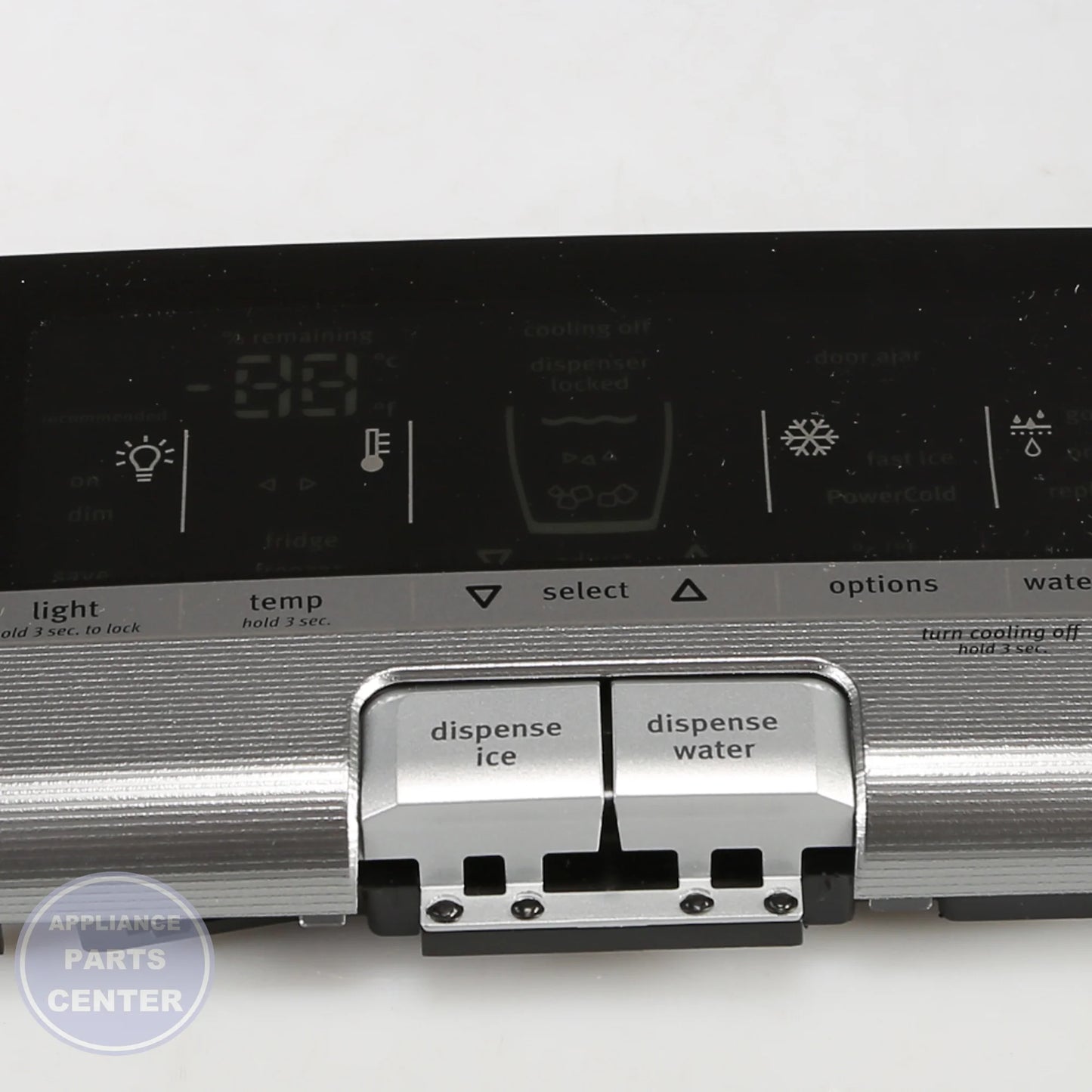 WPL CNTRL-ELEC W11125431 - Installation in WPL Refrigerator showing key mounting points