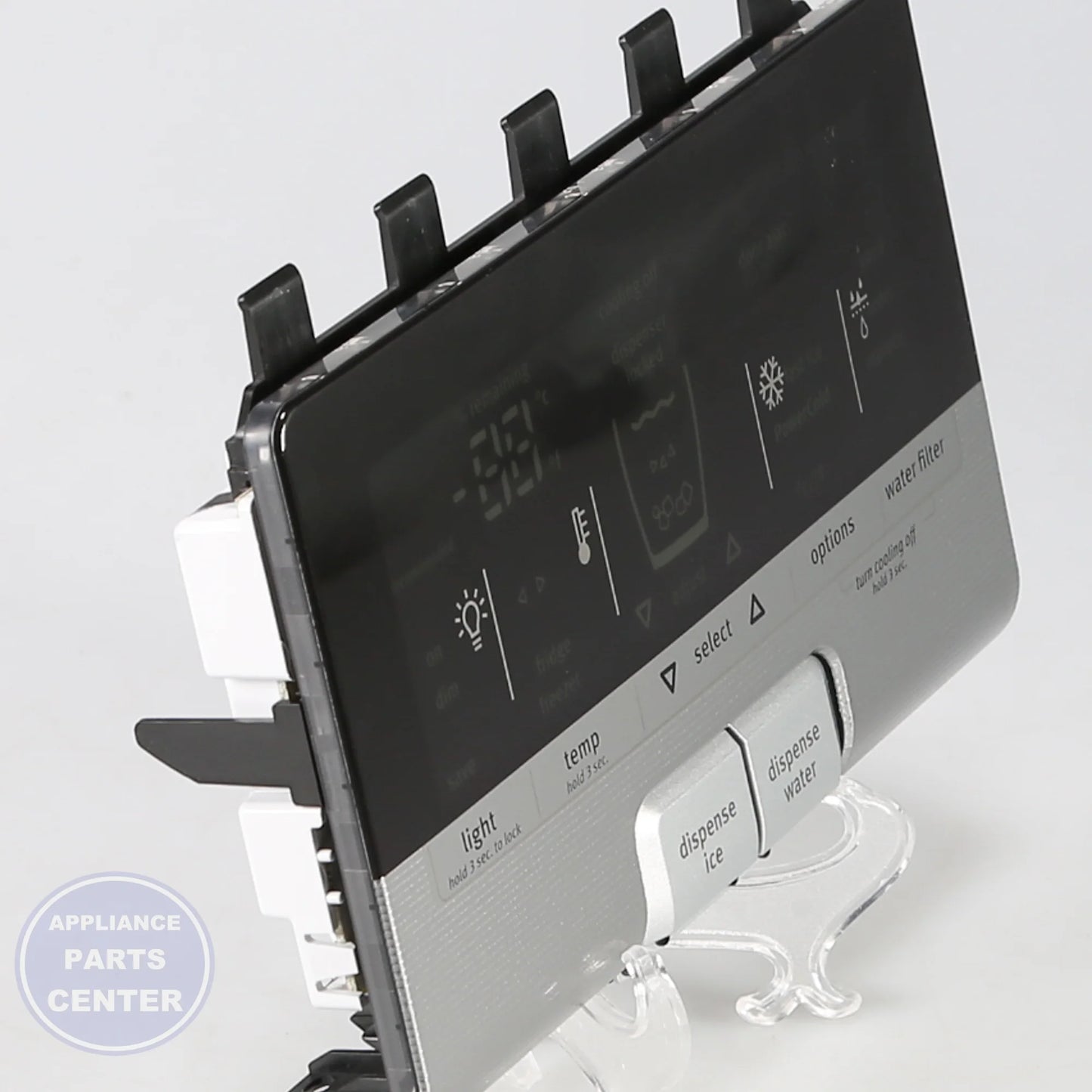 WPL CNTRL-ELEC W11125431 - Installation in WPL Refrigerator showing key mounting points