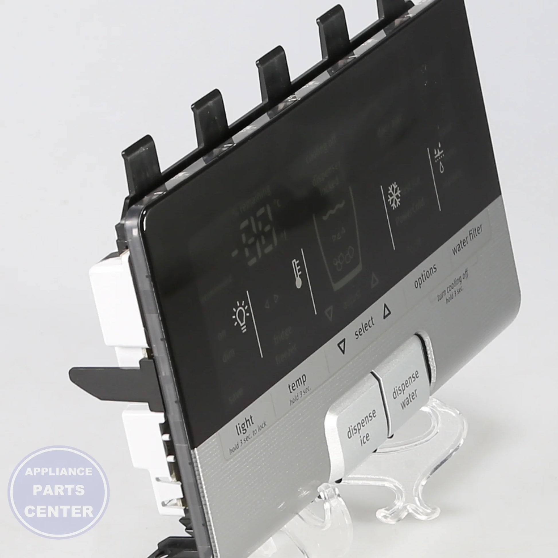 WPL CNTRL-ELEC W11125431 - Installation in WPL Refrigerator showing key mounting points