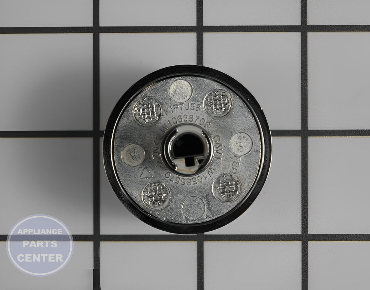Whirlpool Control Knob W11129406 - Main view showing precise control for Whirlpool models