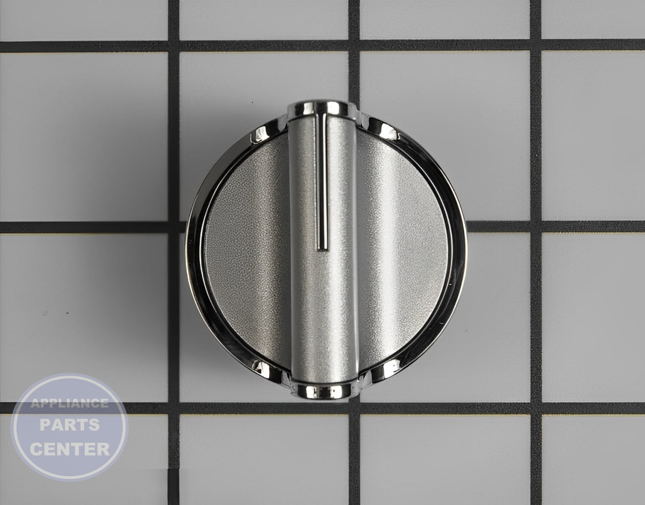 Control Knob W11129406 - Side view with diameter measurement