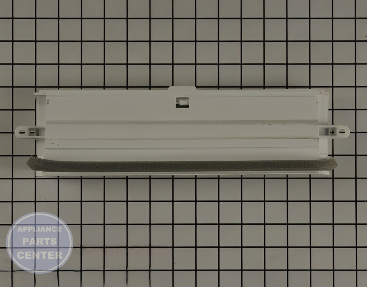 WHIRLPOOL OUT HOUSING W11129408 - Side view with precise specifications