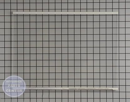 Whirlpool Glass Shelf W11130200 - Main view showing 24-inch width for Whirlpool and Ikea models