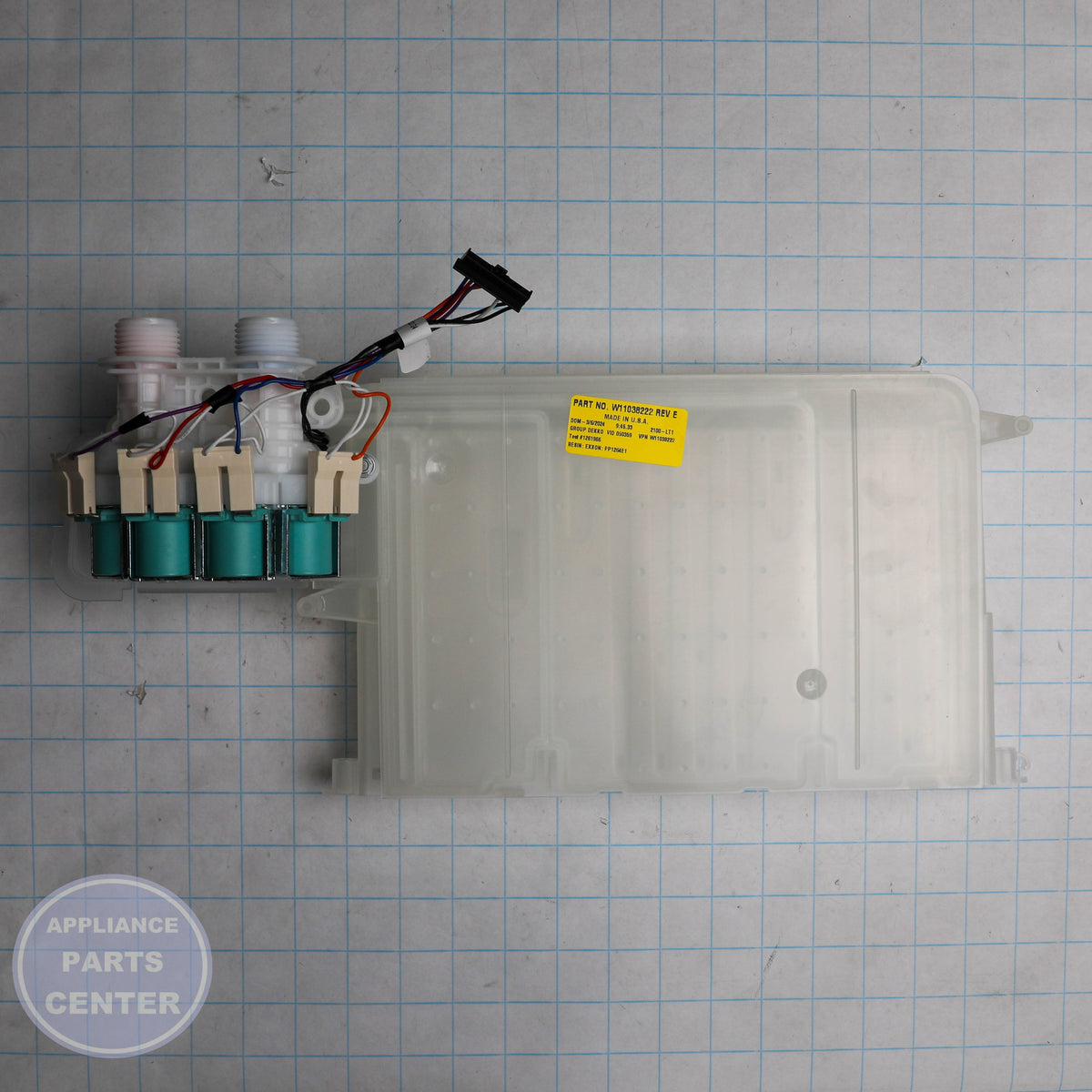 WPL HOUSING W11130239 - Installation in specific model showing key mounting points