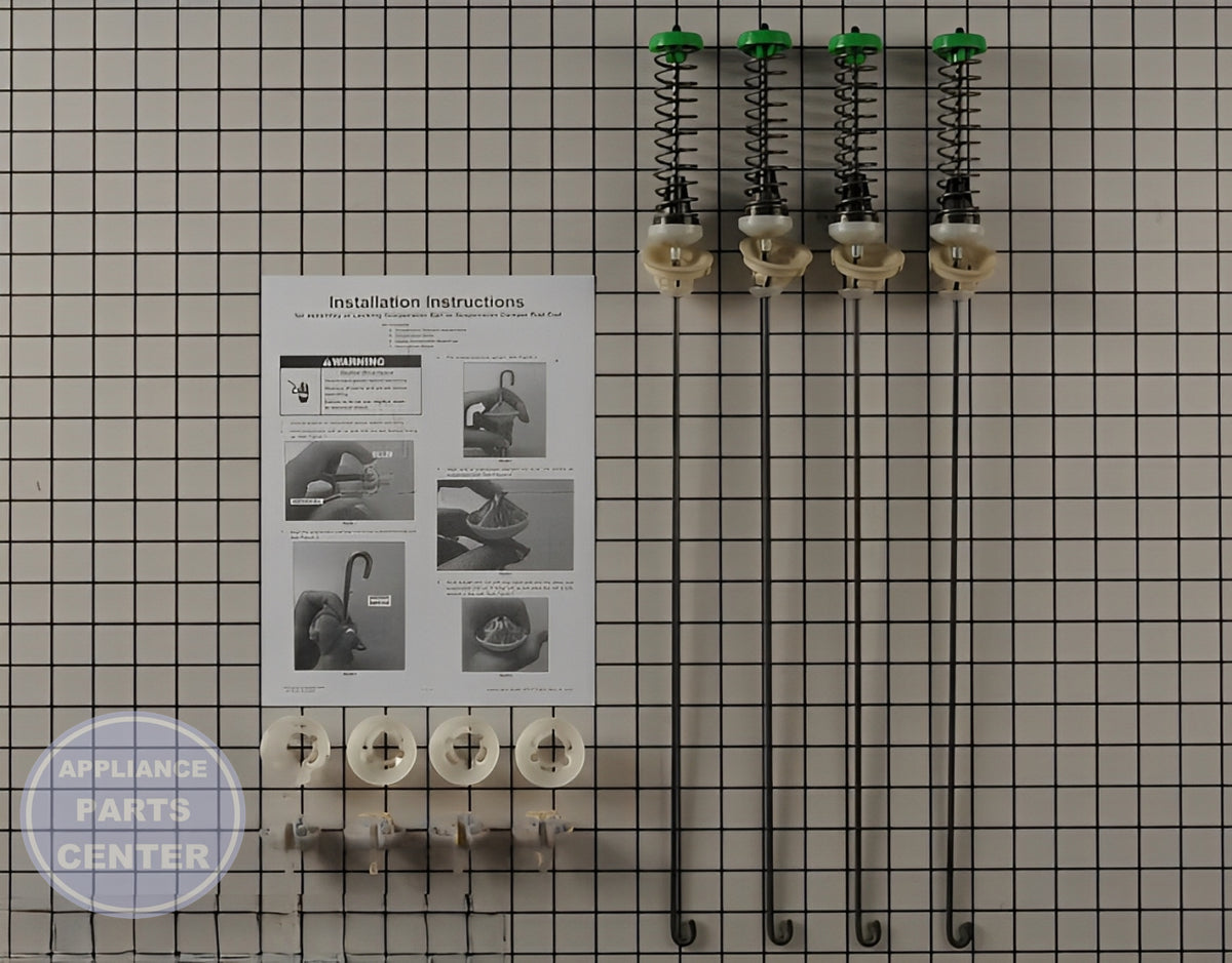 WHIRLPOOL WASHER SUSPENSION ROD KIT W11130362 - Main view showing stable support for various models