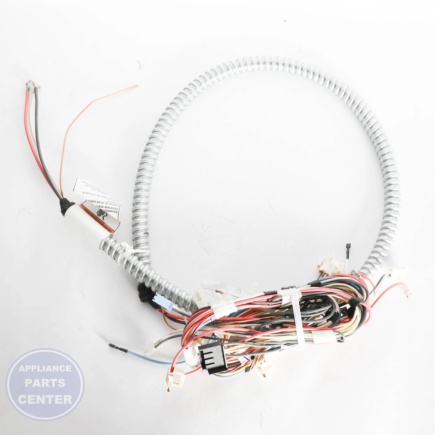 WPL HARNS-WIRE W11132993 - Main view showing secure connections for various Range Stove Oven models