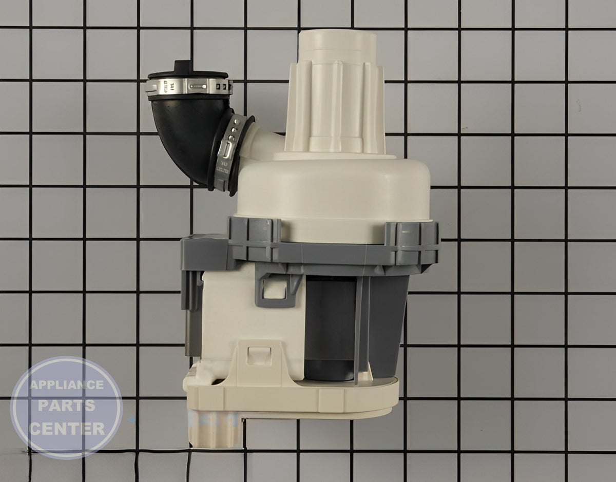WHIRLPOOL DISHWASHER PUMP MOTOR W11133712 - Detailed view of high-performance pumping mechanism