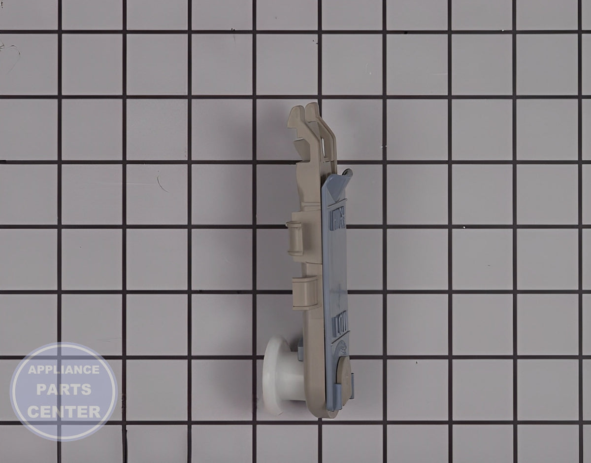 WHIRLPOOL DISHRACK ROLLER W11157084 - Side view with durable components for reliable performance