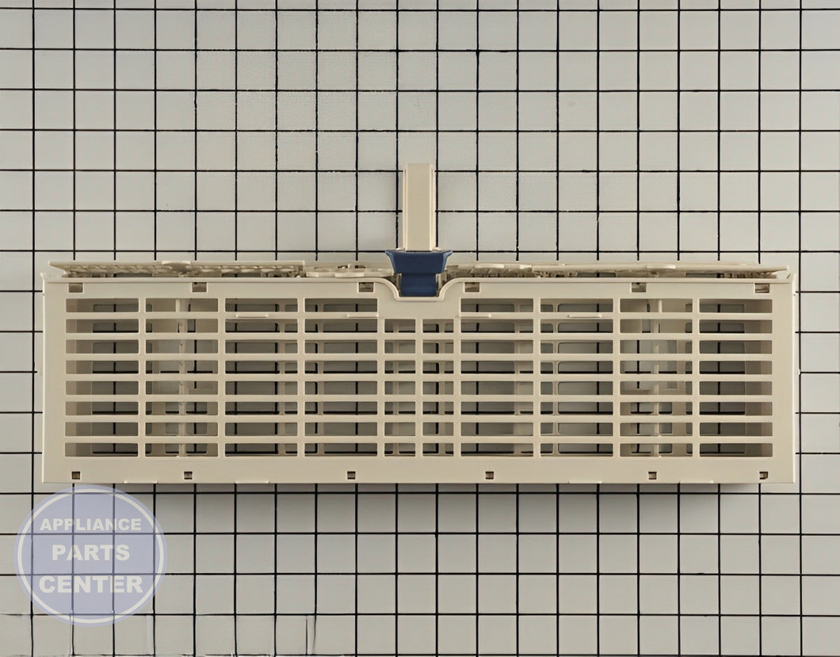 WHIRLPOOL DISHWASHER SILVERWARE BASKET W11158802 - Main view showing spacious compartment for various models