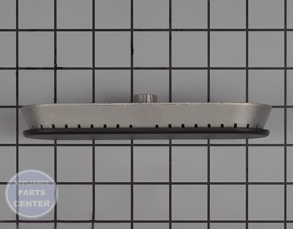Surface Burner Base W11162114 - Side view with exact measurements