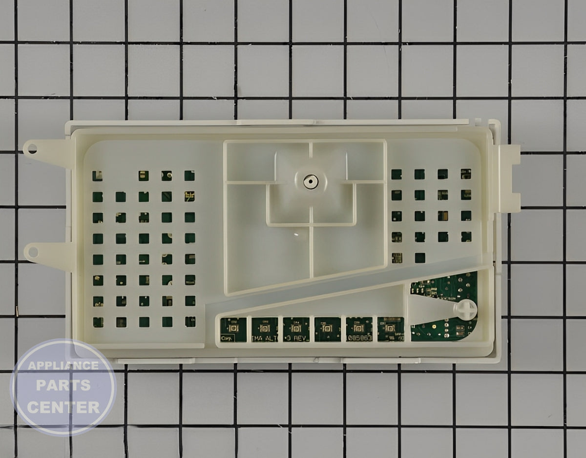 Control Board W11162442 - Detailed view of precise circuitry details