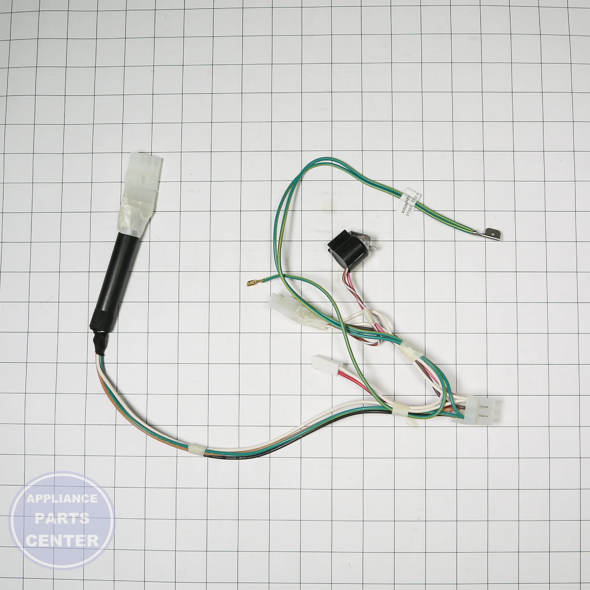 WPL HARNS-WIRE W11164040 - Installation in W10687946 showing key mounting points