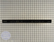 Whirlpool WHIRLPOOL DISHWASHER CONSOLE + CORE W11165145 - Main view showing touchpad for WPL Dishwasher