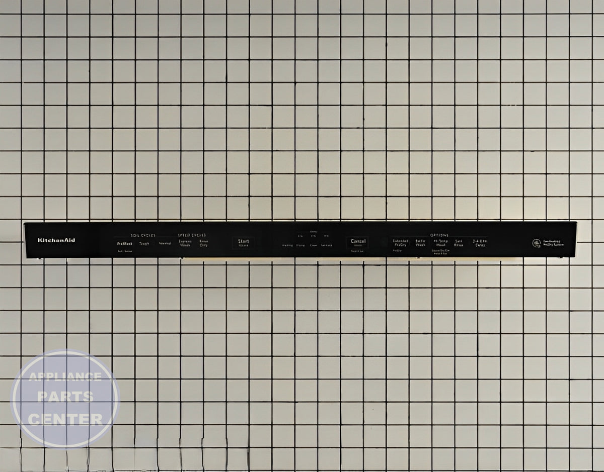Whirlpool WHIRLPOOL DISHWASHER CONSOLE + CORE W11165145 - Main view showing touchpad for WPL Dishwasher