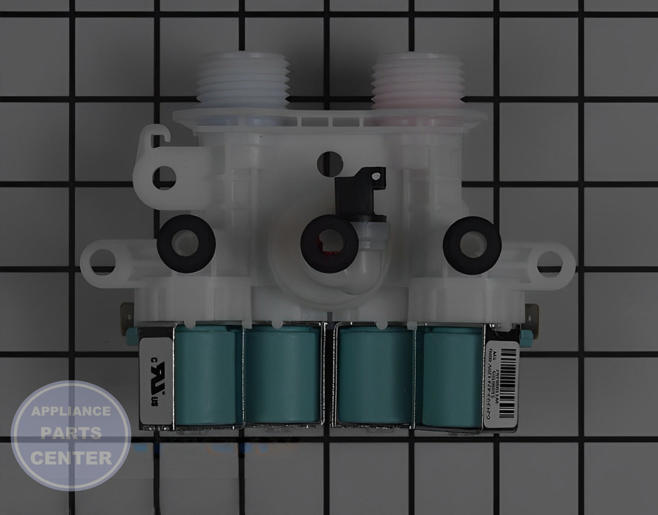 Whirlpool Washer Water Inlet Valve W11165546 - Main view showing valve & float assembly for various models