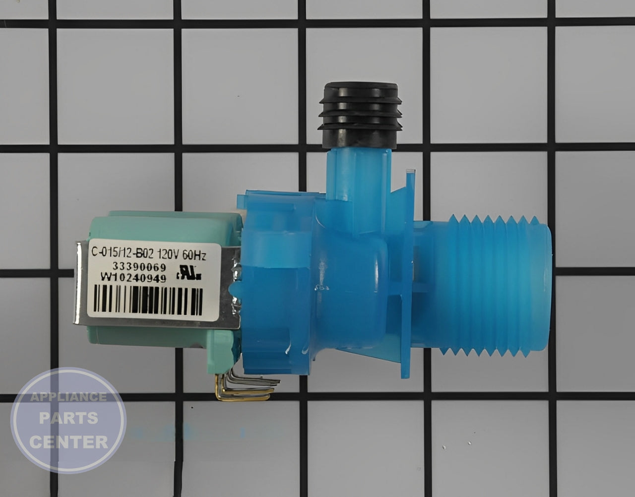 WHIRLPOOL VALVE W11168740 - Main view showing precise water control for WPL Washing Machine models