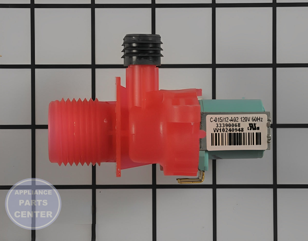 Whirlpool WHIRLPOOL VALVE W11168743 - Main view showing water flow regulation for various Whirlpool models