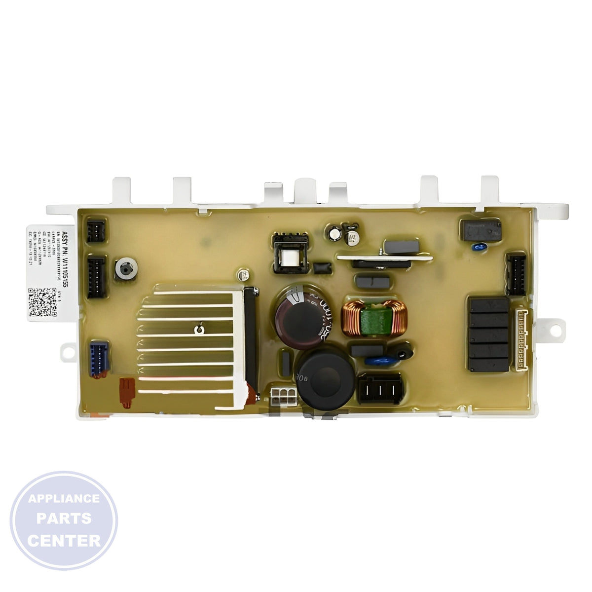 Whirlpool W11170706 - Main view showing electronic control core for various washing machine models