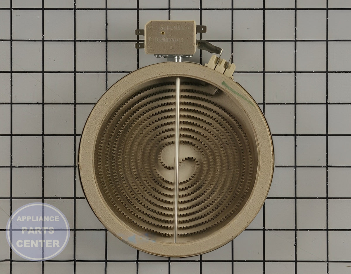 WHIRLPOOL RADIANT SURFACE ELEMENT W11171119 - Main view showing superior heat distribution for various stove models