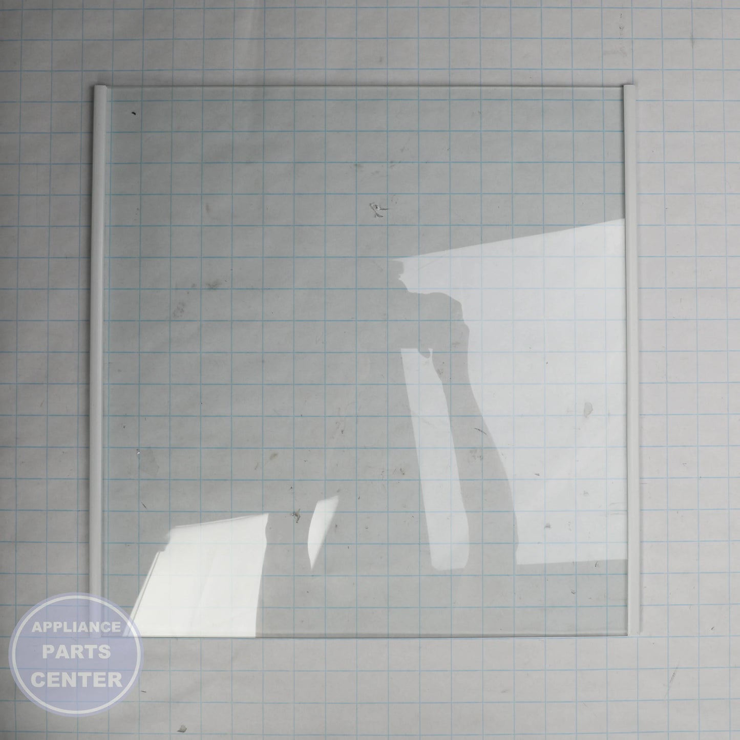 WPL SHELF-GLAS W11174843 - Installation in WPL models showing key mounting points