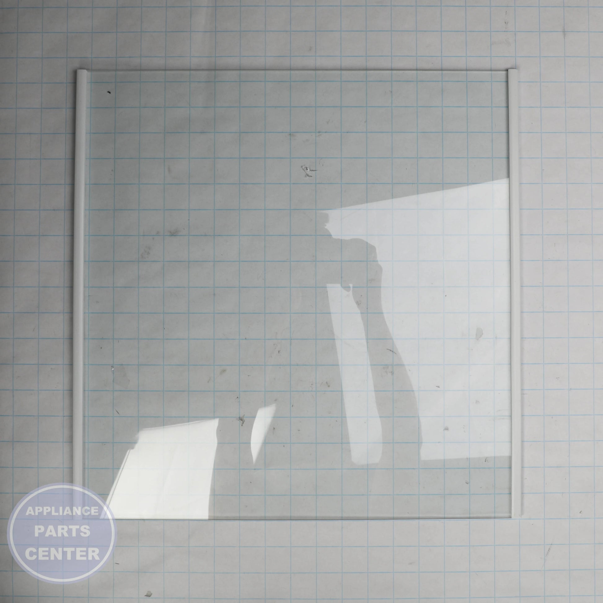 WPL SHELF-GLAS W11174843 - Installation in WPL models showing key mounting points