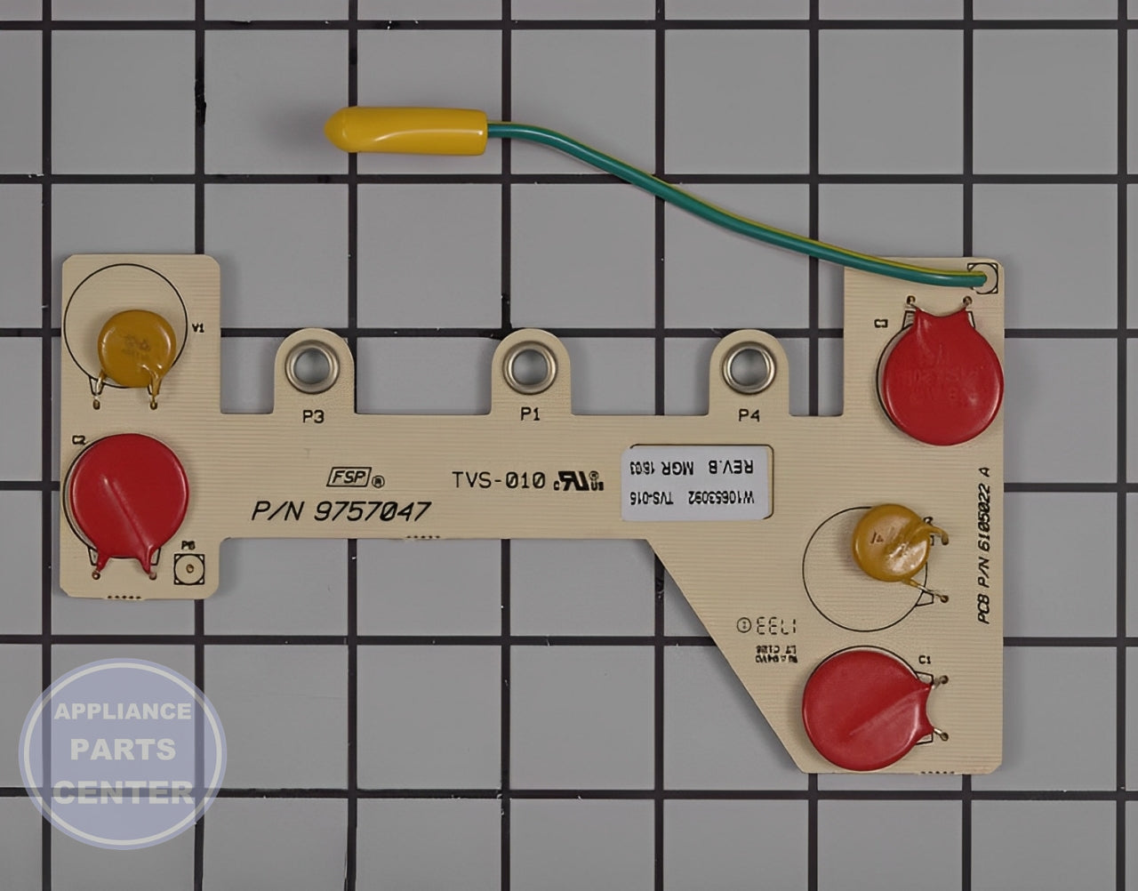 Whirlpool WHIRLPOOL SUPPRESSOR W11175842 - Main view showing circuit board integration for Whirlpool models