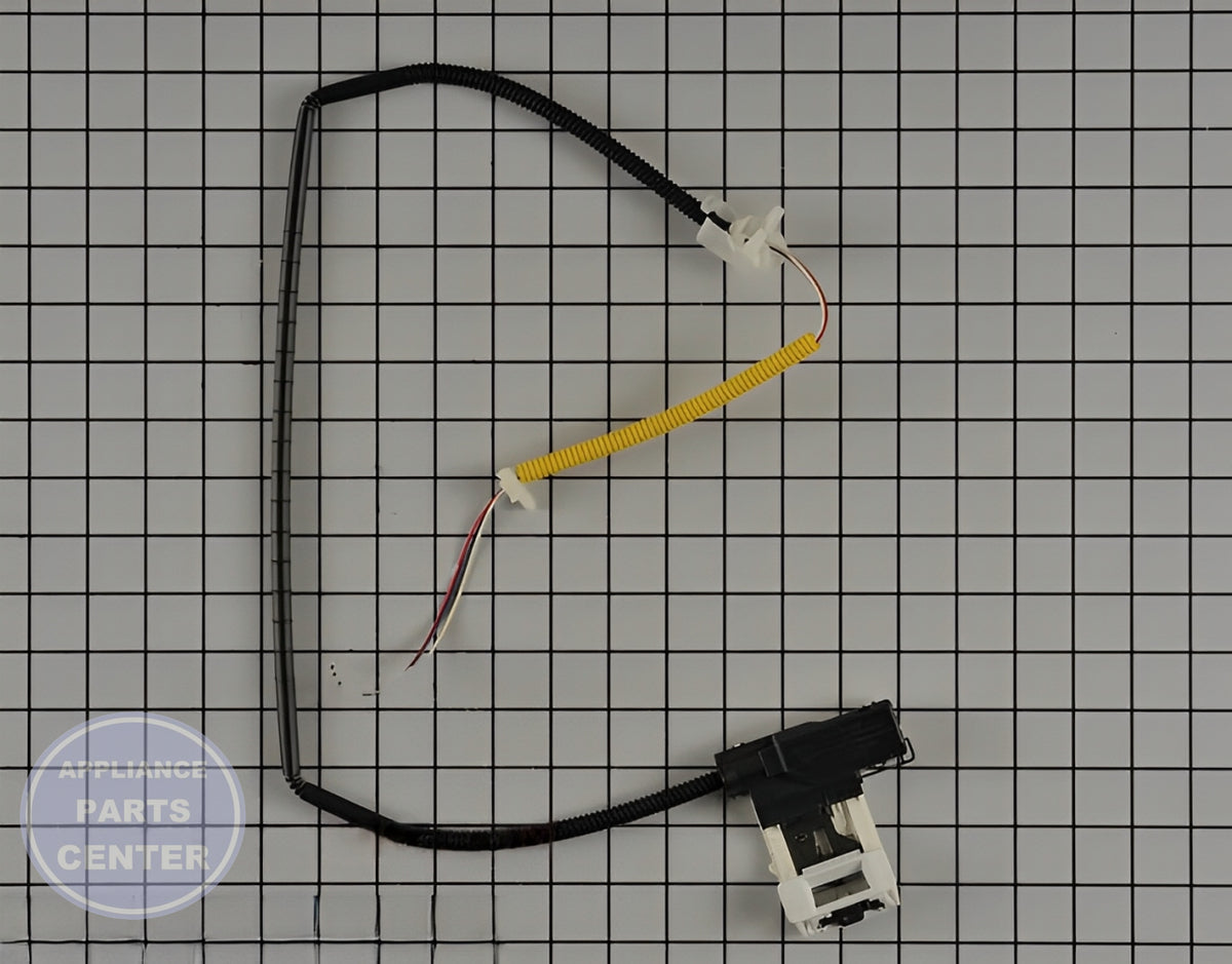 WHIRLPOOL WASHER DOOR LATCH W11176112 - Detailed view of secure locking mechanism