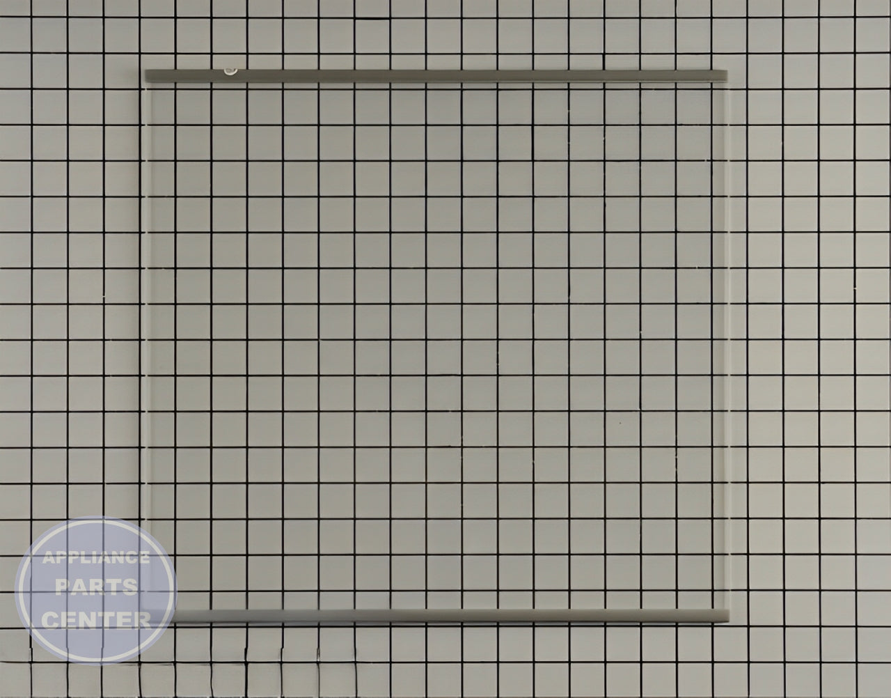 WHIRLPOOL REFRIGERATOR GLASS SHELF W11188040 - Detailed view of durable glass material