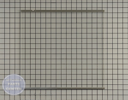 WHIRLPOOL REFRIGERATOR GLASS SHELF W11188040 - Detailed view of durable glass material