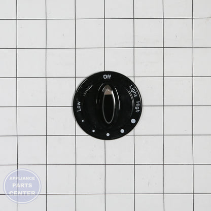 KNOB W11190817 - Side view with precise control specifications