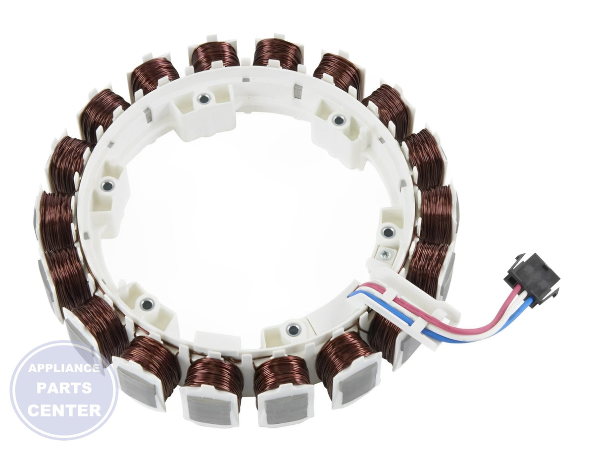 [Brand] WHIRLPOOL STATOR W11195971 - Main view showing high durability for [specific models]