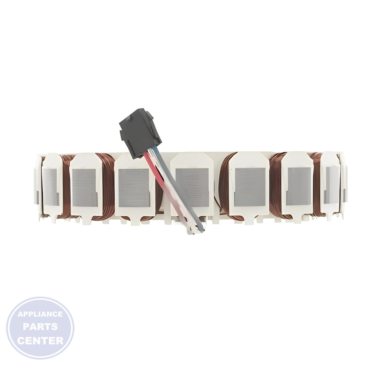 [Brand] WHIRLPOOL STATOR W11195971 - Installation in [specific model] showing key mounting points
