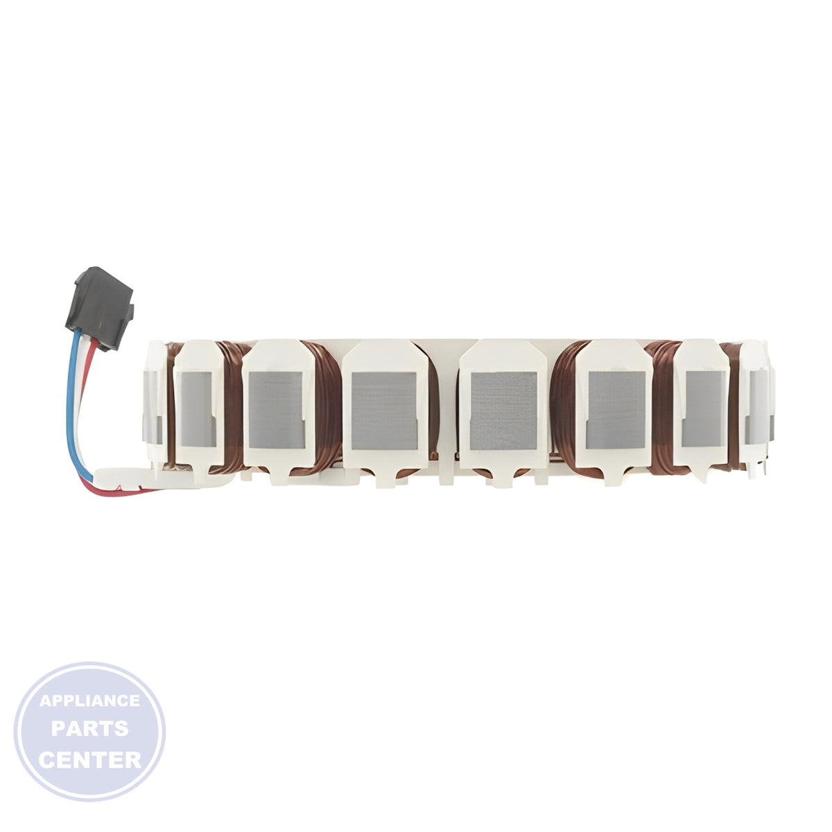 [Brand] WHIRLPOOL STATOR W11195971 - Installation in [specific model] showing key mounting points