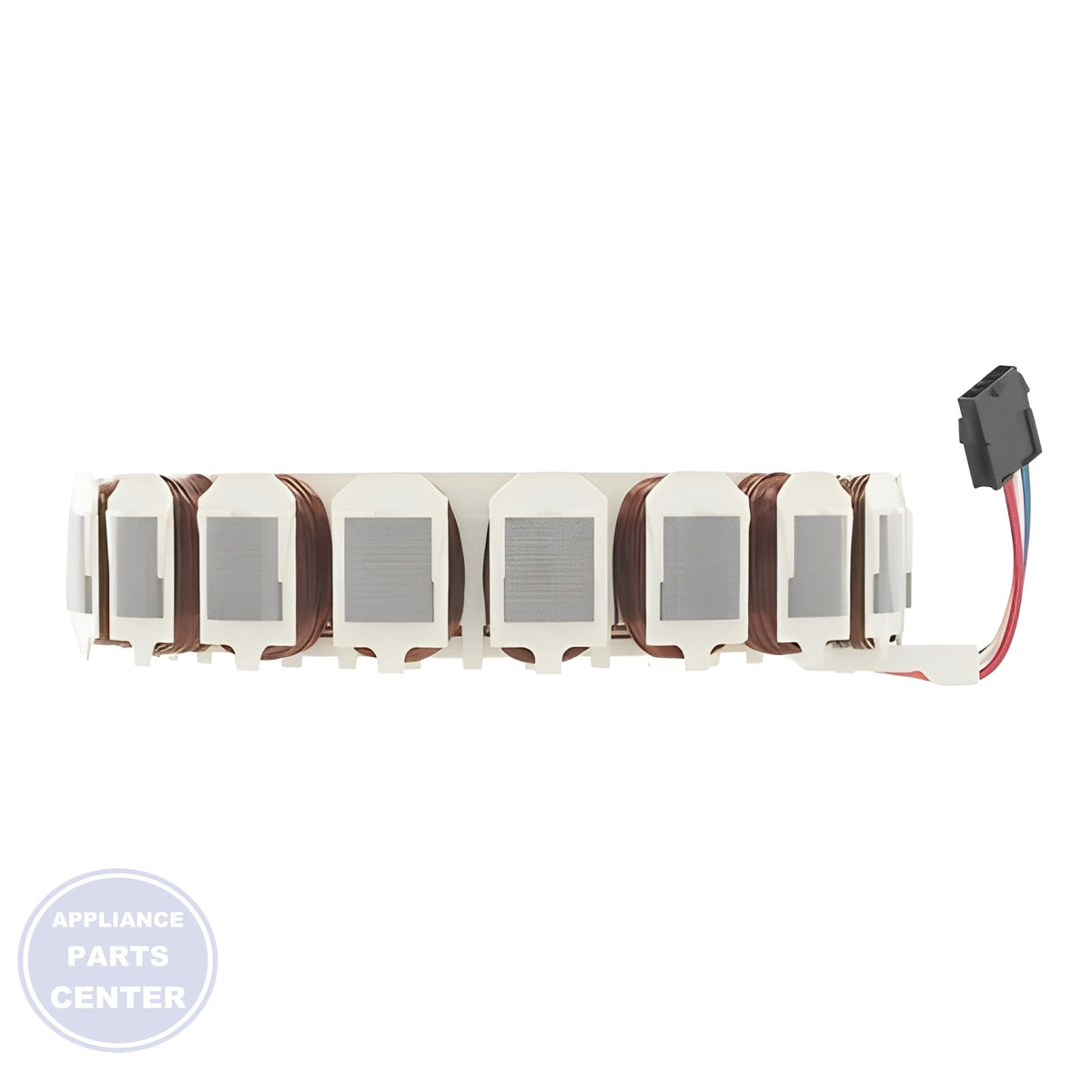 [Brand] WHIRLPOOL STATOR W11195971 - Installation in [specific model] showing key mounting points