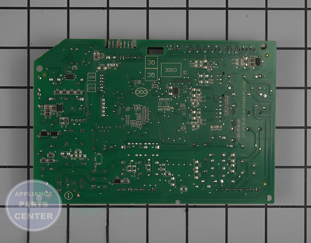 WHIRLPOOL REFRIGERATOR ELECTRONIC CONTROL BOARD W11196400 - Main view showing advanced circuit features for specific models