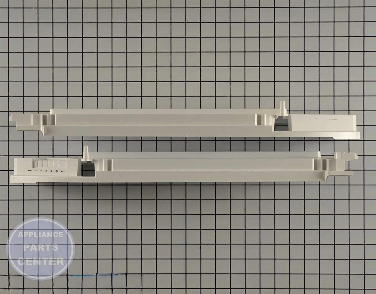 WHIRLPOOL REFRIGERATOR DRAWER SLIDE RAIL ENDCAP KIT W11197396 - Detailed view of sturdy design