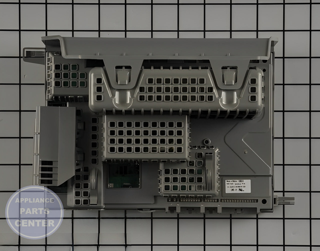 WHIRLPOOL ELECTRONIC CONTROL BOARD W11201286 - Main view showing circuit board for compatible Whirlpool models