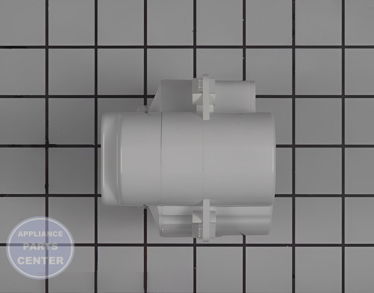 WHIRLPOOL AUGER MOTOR W11202789 - Side view with durable measurements